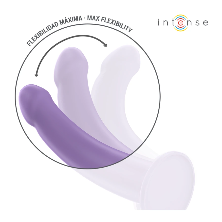 INTENSE - EDDIE VIBRATOR 17.5 CM 10 VIBRATIONS PURPLE REMOTE CONTROL